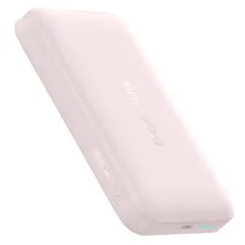 УМБ Baseus EnerFill FM11 Ultra-Mini Magnetic 2in1 10000mAh 22.5W 3A QC3.0+PD3.0 з Бездротовою зарядкою Qi 15W Рожевий