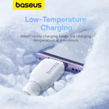 Кабель Baseus Pudding Series Fast Charging Data Cable Type-C to Lightning PD 20W 2m Білий