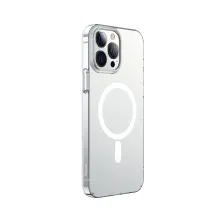Чохол Baseus Crystal Magnetic Phone Case для iPhone 13 Pro Max 6.7" Прозорий