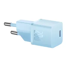 Сетевое зарядное устройство Baseus GaN5 Fast Charger 1C PD3.0 20W Type-C 3A Голубой