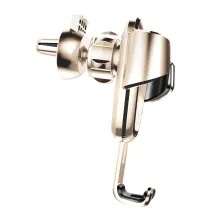 Автодержатель для телефона Baseus Gravity Car Mount в воздуховод Золотистый