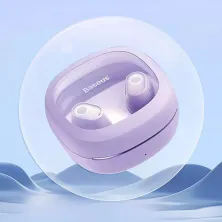 Бездротові Bluetooth навушники Baseus Bowie WM02+ True Wireless TWS Earphones Фіолетовий