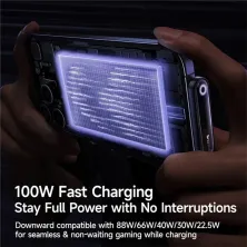 Кабель Baseus MVP 3 Series Fast Charging Data Cable Type-C to Type-C 100W 20V 5A 2m Чорний