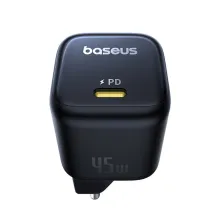 Мережевий зарядний пристрій Baseus PicoGo GaN6 Pro Fast Charger 1C PD3.0 45W Type-C 3A Чорний