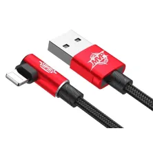 Кабель Baseus MVP Elbow Cable USB to Lightning 2A 1m Червоний