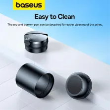 Автомобильная пепельница в подстаканник Baseus Premium 2 Series Car Ashtray Черный