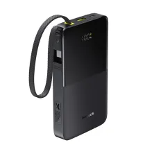 УМБ Baseus EnerFill FC51 Bipow2 Pro 10000mAh 22.5W 2.4A з технологією QC3.0+PD3.0 та Type-C кабелем 22.5W Чорний