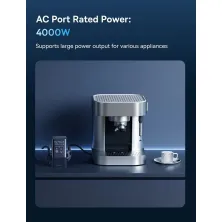 Сетевое зарядное устройство Baseus PowerCombo Tower PowerStrip 35W 3AC+2USB+2Type-C 3A Черный