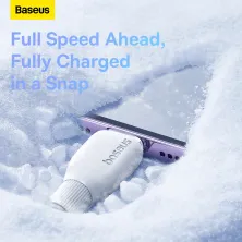 Кабель Baseus Pudding Series Fast Charging Data Cable USB to Lightning 2.4A 2m Белый
