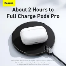 Бездротовий зарядний пристрій Baseus LED Display Gen 2 Wireless Charger с технологией Qi 15W Чорний