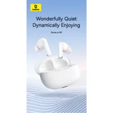 Бездротові Bluetooth навушники Baseus Bowie M1 з функцією шумозаглушення ANC Білий