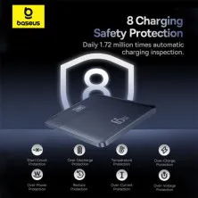 УМБ Baseus Blade Blade2 Fast-Charging Power Bank 12000mAh 65W 6A з технологією QC3.0+PD3.0 + кабель Type-C to Type-C 100W 20V/5A 1м Синий