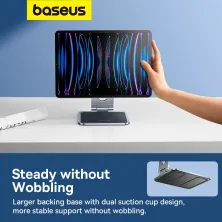 Підставка для iPad 12,9" Baseus MagStable Series Magnetic Tablet Stand Сірий