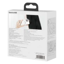 Бездротовий зарядний пристрій Baseus Simple Mini Magnetic з функцією MagSafe і Qi 15W Білий