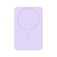 УМБ Baseus EnerFill FM11 Ultra-Mini Magnetic 2in1 10000mAh 22.5W 3A QC3.0+PD3.0 з Бездротовою зарядкою Qi 15W Фіолетовий