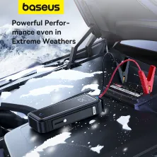 Пускозарядний пристрій Бустер Baseus Super Energy Mega Series Supercapacitor Car Jump Starter 12V 3000A Чорний