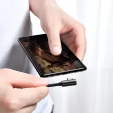 Кабель Baseus Legend Series Elbow Fast Charging Data Cable Type-C to Type-C 100W 20V 5A 1m Чорний