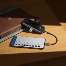 USB-хаб Baseus 4in1 AcmeJoy 4-Port Type-C HUB Adapter Type-C to USB3.0*3, Type-C*1 Серый