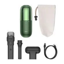 Акумуляторний пилосос Baseus C1 Capsule Vacuum Cleaner 45 Вт 3800 Па Зелений