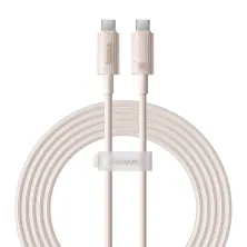 Кабель Baseus Habitat Series Fast Charging Data Cable Type-C to Type-C 100W 20V 5A 2m Розовый