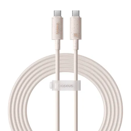 Кабель Baseus Habitat Series Fast Charging Data Cable Type-C to Type-C 100W 20V 5A 2m Розовый