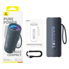 Портативная Bluetooth колонка Baseus AeQur 30 Air Portable Wireless Speaker Черный
