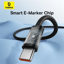 Кабель Baseus Dynamic 3 Series Fast Charging Data Cable Type-C to Type-C 100W 20V 5A 2m Чорний