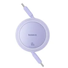 Кабель Baseus Free2Pull Mini Charging Data Cable Type-C to Type-C 60W 1m Фіолетовий