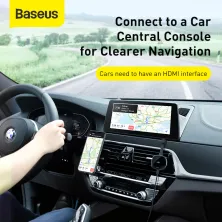 HDMI адаптер Baseus Meteorite Shimmer Wireless Display Adapter відео-адаптер бездротовий Чорний