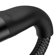 Кабель Baseus Flash Series 2 3-in-1 Fast Charging Data Cable Type-C to Lightning+Type-C+MicroUSB 100W 1.5m Чорний