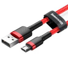 Кабель Baseus Cafule Cable USB to Micro USB 1.5A 2m Красный