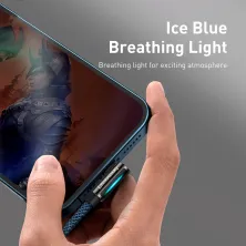 Кабель Baseus Legend Series Fast Charging Elbow Cable USB to Lightning 2.4A 2m Синий