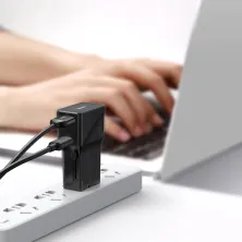 Сетевое зарядное устройство Baseus Universal Conversion PPS QC3.0+PD3.0 18W USB+Type-C 3A Универсальное Черный