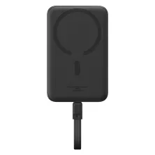 УМБ Baseus Magnetic Mini Wireless Fast Charge 10000mAh 30W 3A QC3.0+PD3.0 з функцією MagSafe та Qi 15W і Type-C 30W кабелем Чорний