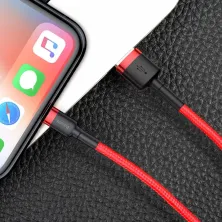 Кабель Baseus Cafule Cable USB to Lightning 1.5A 2m Червоний