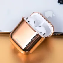 Чехол Baseus Shining hook Case для Apple AirPods/AirPods 2 Золотой
