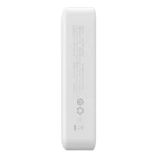 УМБ Baseus Magnetic Mini Wireless Fast Charge 2in1 20000mAh 20W 3A QC3.0+PD3.0 з Бездротовою зарядкою Qi 15W Білий
