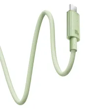 Кабель Baseus Habitat Series Fast Charging Data Cable Type-C to Type-C 100W 20V 5A 1m Салатовий