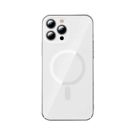 Чохол Baseus Crystal Magnetic Phone Case для iPhone 13 Pro Max 6.7" Прозорий